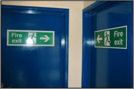 Fire Exit Sign Fire Exit Sign